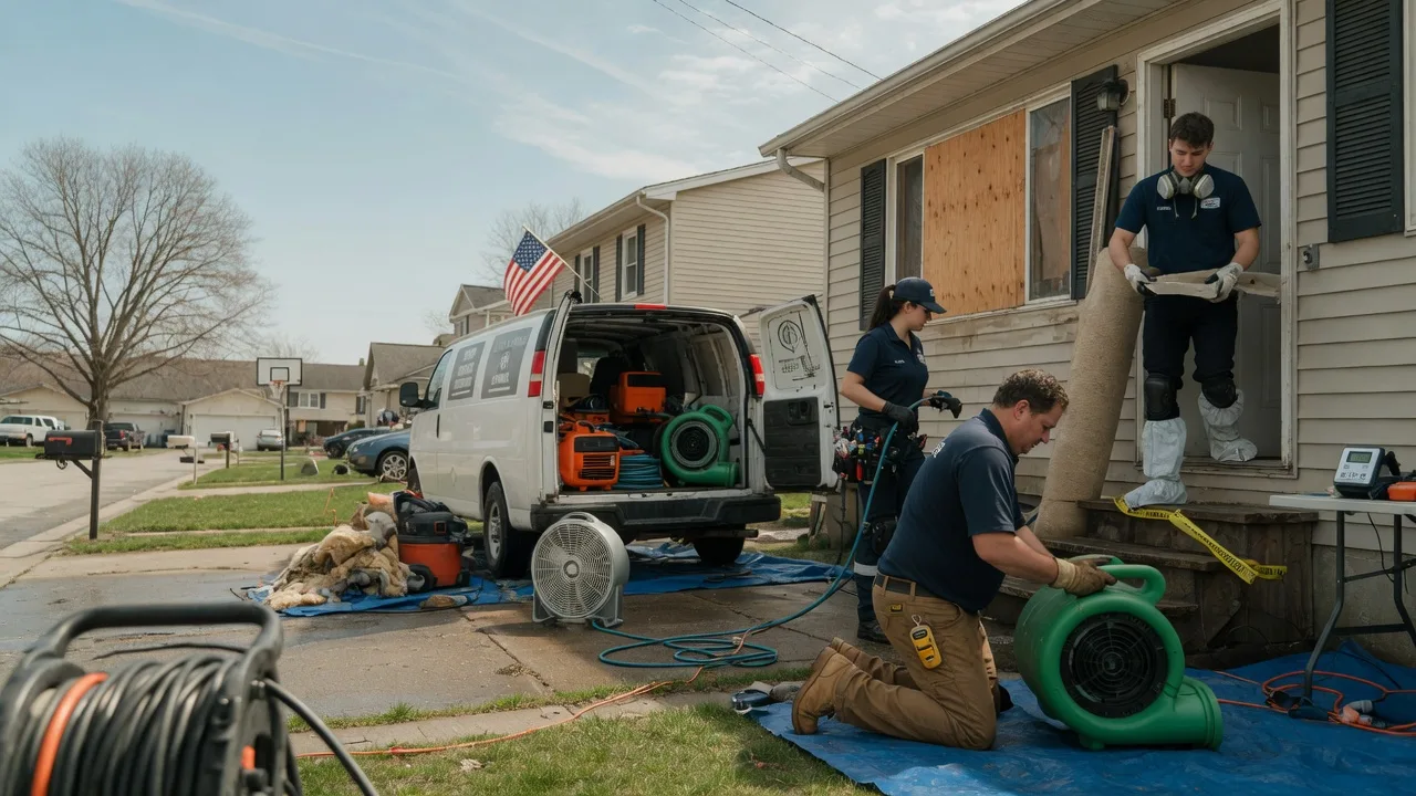 Water Damage Restoration in Dickens, IA near me